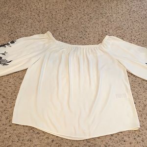 White House Black Market Off the Shoulder Blouse